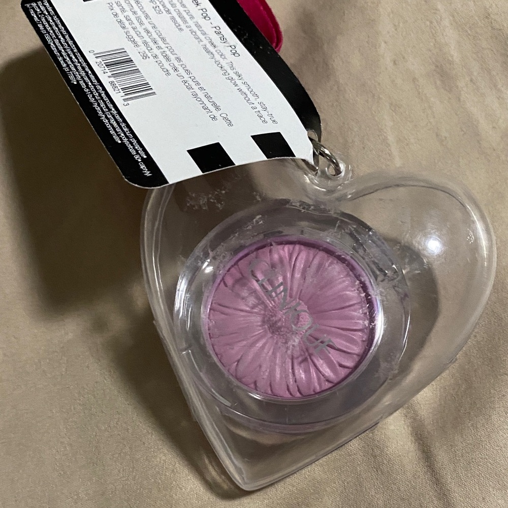 Clinique Pink Lip Balm in Heart Case